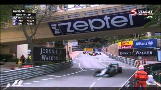 Max Verstappen epic overtake from Monaco GP 2015 [upl. by Yeclek]