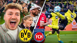 Borussia Dortmund vs 1 FC Heidenheim  Stadionvlog 🔥  GUIRASSY DEBÜT IN DORTMUND 😱 [upl. by Jegar]