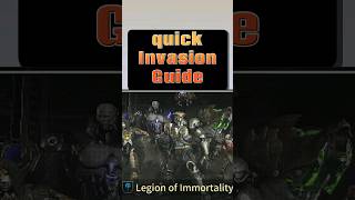 Legion of Immortality Guide  shorts [upl. by Gierk]