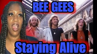 BEE GEES “ STAYING ALIVE “  LIT REACTION [upl. by Jazmin]