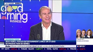 Fabrice Larue Focus Entertainment  Les grandes ambitions du Français Focus Entertainment [upl. by Hsetirp]