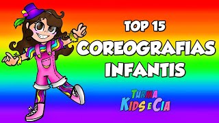 COREOGRAFIAS GOSPEL INFANTIL PARA FESTA DE CRIANÇA [upl. by Eilraep371]