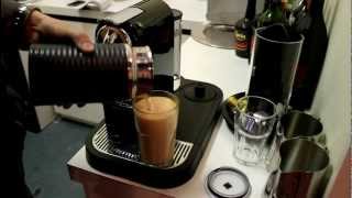 DeLonghi Citiz Nespresso amp Milk Frother  Test Run [upl. by Ecirtaeb]