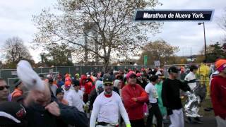 Marathon de Nueva York 2013 Punto de Salida [upl. by Scrivens863]