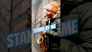 subway Sax STAND BY ME izzy saxcover covers live newyork shorts busking [upl. by Weslee]