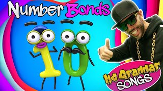 Number Bonds to 10 Song  MC Grammar 🎤  Educational Rap Songs for Kids 🎵 [upl. by Ajak]