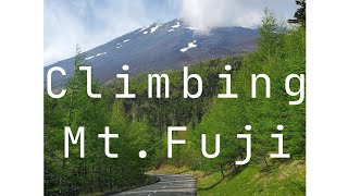 Climbing Mt Fuji by Bike [upl. by Vonni]