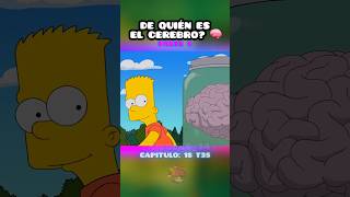 SE REVELA EL DUEÑO DEL CEREBRO 🧠 memes shorts simpsons [upl. by Ahcire213]