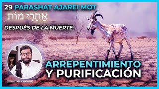 ARREPENTIMIENTO Y PURIFICACIÓN  29 PARASHAT AJAREI MOT DESPUÉS DE LA MUERTE [upl. by Yojal765]