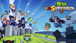 Hero Survival IO  iOS  Android Gameplay [upl. by Miarzim533]