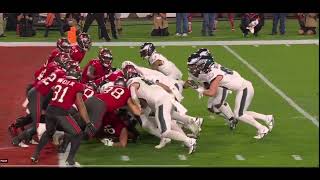 Tampa Bay Buccaneers STOP Philadelphia Eagles TUSH PUSH QB Sneak But Refs Missed a Facemask [upl. by Amsa]