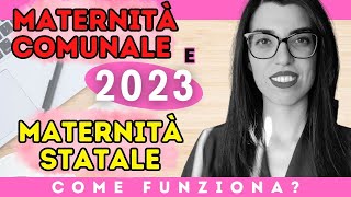 Maternità Comunale e Assegno Statale di Maternità 2023 Bonus Mamme Disoccupate e Maternità Statale [upl. by Valera]