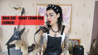 Paint Town Red Doja Cat cover [upl. by Sej196]