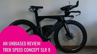 An unbiased review Trek Speed Concept SLR 9  Renee Kiley bebetter [upl. by Jenifer]