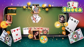 Play Sueca card game online at VIP Games [upl. by Enileme]