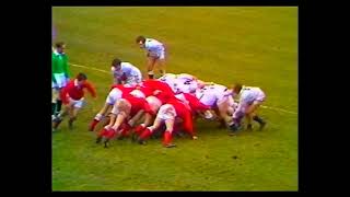 JPR WILLIAMS TRY  WALES V ENGLAND  1970 FIVE NATIONS RUGBY MATCH [upl. by Melonie]