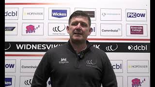 Allan Coleman Interview PostMatch Barrow Raiders [upl. by Wenoa]