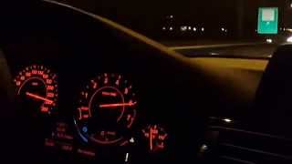 BMW 320i top speed 242 km [upl. by Nnyluqcaj]