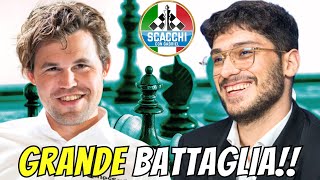 Grande Battaglia Tra Carlsen E Firouzja Si Chiude Nel Finale [upl. by Ahsikyw]