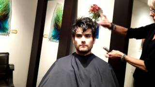 XEX Chicago Salon  Mens Haircut [upl. by Aiouqes774]