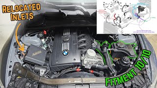 335d Charge Pipe amp Coolant Hose Mod for Perfect Fitment BMW 335i N54 [upl. by Eiryk]