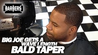 HOW TO Bald Taper w Waves  African American  Black  Ethnic Hair  Mens Haircut Tutorial  HD [upl. by Jaclyn]