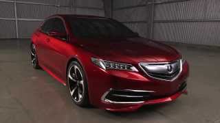 2015 Acura TLX Prototype Review  AutoMotoTV [upl. by Zsa Zsa]