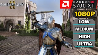 Chivalry 2 RX 5700 XT  i3 12100f  1080p [upl. by Yrffej]