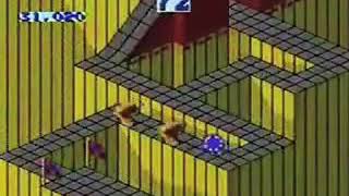 ScrewAttacks Video Game Vault  Marble Madness NES 20070817 [upl. by Leamiba]