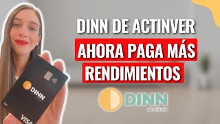 La cuenta de banco que paga rendimientos Actualizaciones sobre DINN de Actinver [upl. by Ennaitsirk231]