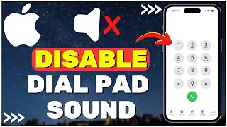 How To Disable Mute Dial Pad Sound on iPhone [upl. by Art]