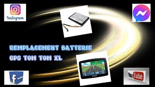 Remplacement batterie Gps Tom Tom XL [upl. by Trilbie]