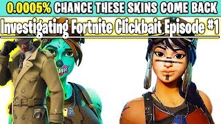 Investigating Fortnite Clickbait Episode 1  Chaos [upl. by Nnayrrehs]