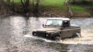 Lamerhooe Land Rover Ford Crossing [upl. by Flyn943]