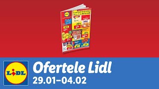 Ofertele saptamanii la Lidl • 29 Ianuarie  4 Februarie 2024 [upl. by Ivanah]