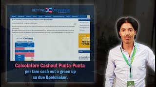 Calcolatore Cashout PuntaPunta per fare cash out o green up su due Bookmaker [upl. by Davilman]