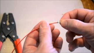 012 MOLEX amp OPEN BARREL PIN CRIMPING Video 2 [upl. by Yrreiht]