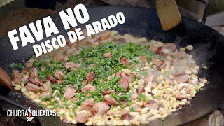 Receita de Fava Disco de Arado I Churrasqueadas [upl. by Acnayb]