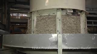 Kaolin Dryer Minerals  Kaolin production [upl. by Aicilram]