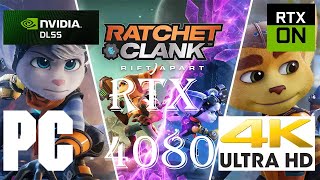 Ratchet amp Clank Rift Apart PC Max Settings RTX ON amp DLSS 4K60FPS NVIDIA RTX 4080 with FPS Counter [upl. by Eibrik]