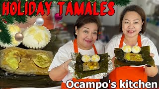 Kapampangan Special Tamales para sa holidays [upl. by Madora921]