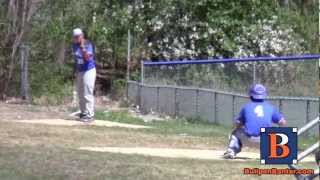 Pat Delano  RHP  Braintree 041712 vs Mansfield [upl. by Adai346]