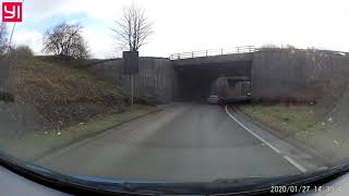 Crossing the Erskine Bridge over the River Clyde Glasgow Scotland UK [upl. by Eire]