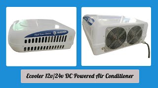 12 Volt Air Conditioner for Trucks  GUCHEN Ecooler Series [upl. by Ellenehs563]