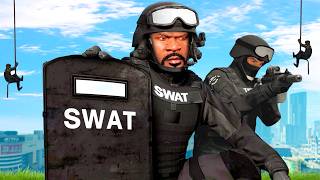 Upgrading THE SWAT TEAM in GTA 5 [upl. by Dorena853]