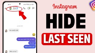 How to hide instagram last seen  Instagram ka last seen kaise hide kare  Instagram last seen hide [upl. by Akiemehs]