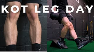 Typical Leg Day Using Knees Over Toes Guy Exercises [upl. by Sakiv398]