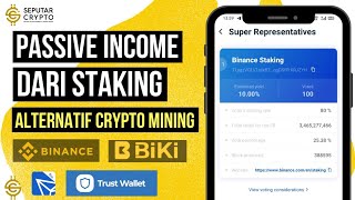 Passive Income Dari Staking Crypto di Tronlink Pro [upl. by Irod57]