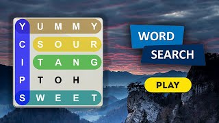 Word search game with levels Find all the words and train your vocabulary [upl. by Edwin98]