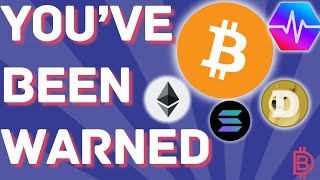 URGENT BEWARE OF THIS IN THE CRYPTO MARKETS You Could Lose Everything Crypto Daily News [upl. by Gilliam]